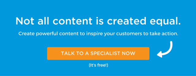 Content strategy contact FIRST specialist