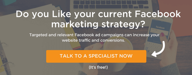 Talk to a specialist at FIRST on Facebook advertising