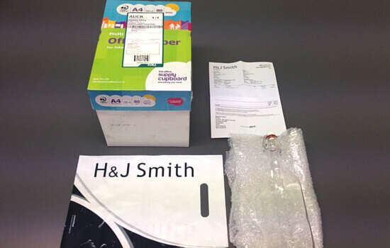 H&J Smith package contents