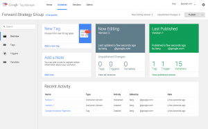 One of the Google Tag Manager Updates is the New GTM user interface